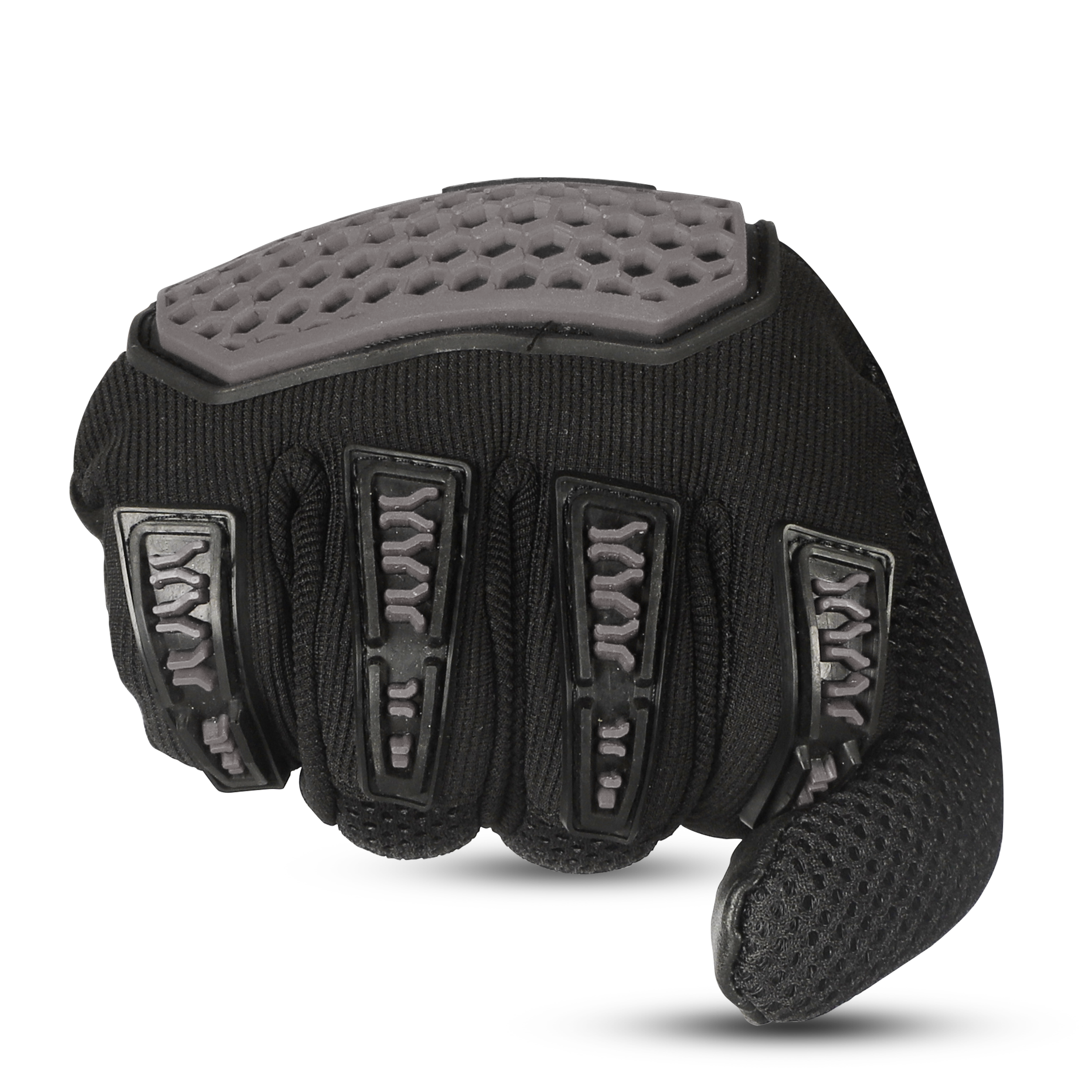 Steelbird Rider-Pro Full Finger Gloves- Grey